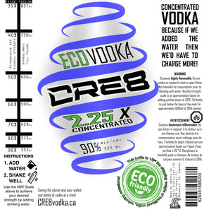 CRE8 Eco Vodka