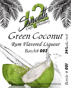 Green Coconut Rum Flavored Liqueur